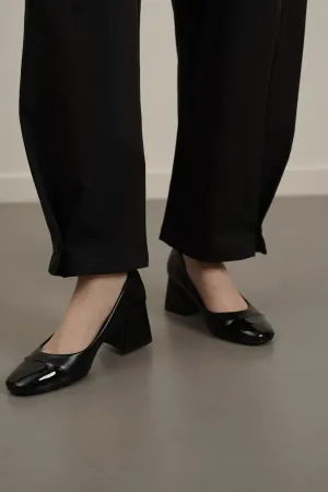MAMA BLOCK HEEL PUMPS