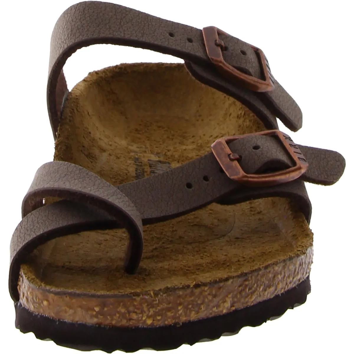Mayari Girls Leather Flat Flatform Sandals