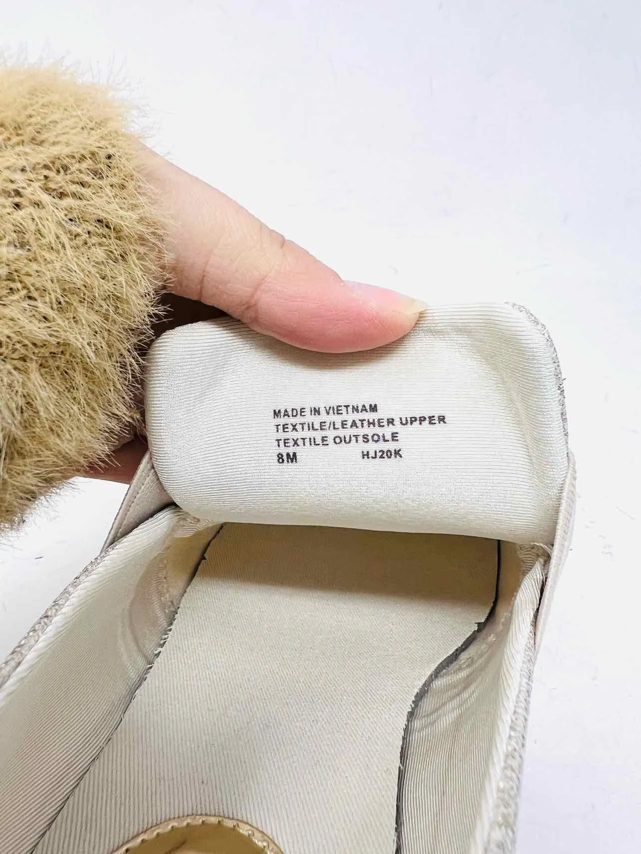 Michael Michael Kors Size 8 Champagne Slip-on Glitter W/ BOX!!! Shoes Sneakers