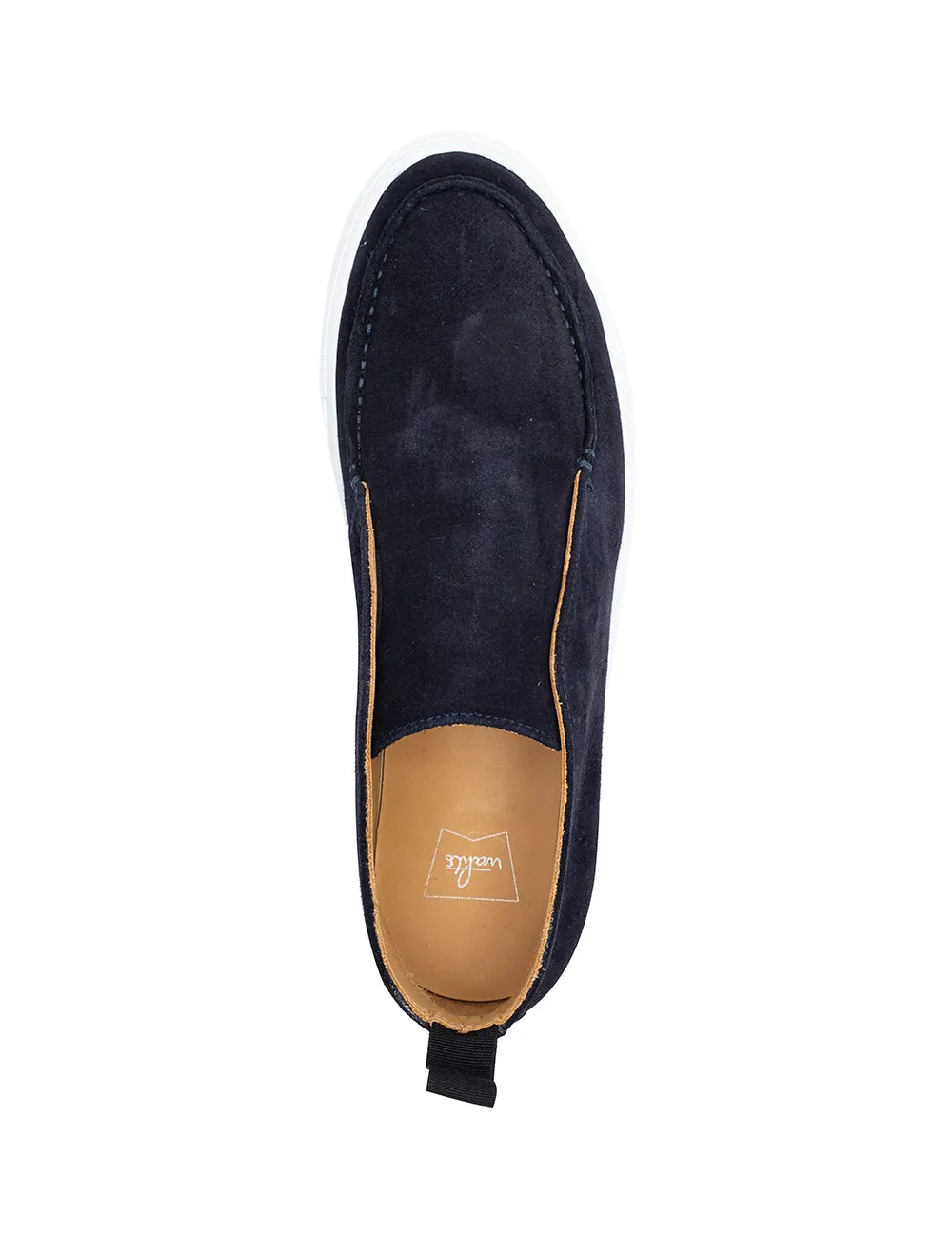 Mid Top Slip On Sneaker Night Blue