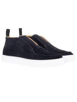 Mid Top Slip On Sneaker Night Blue