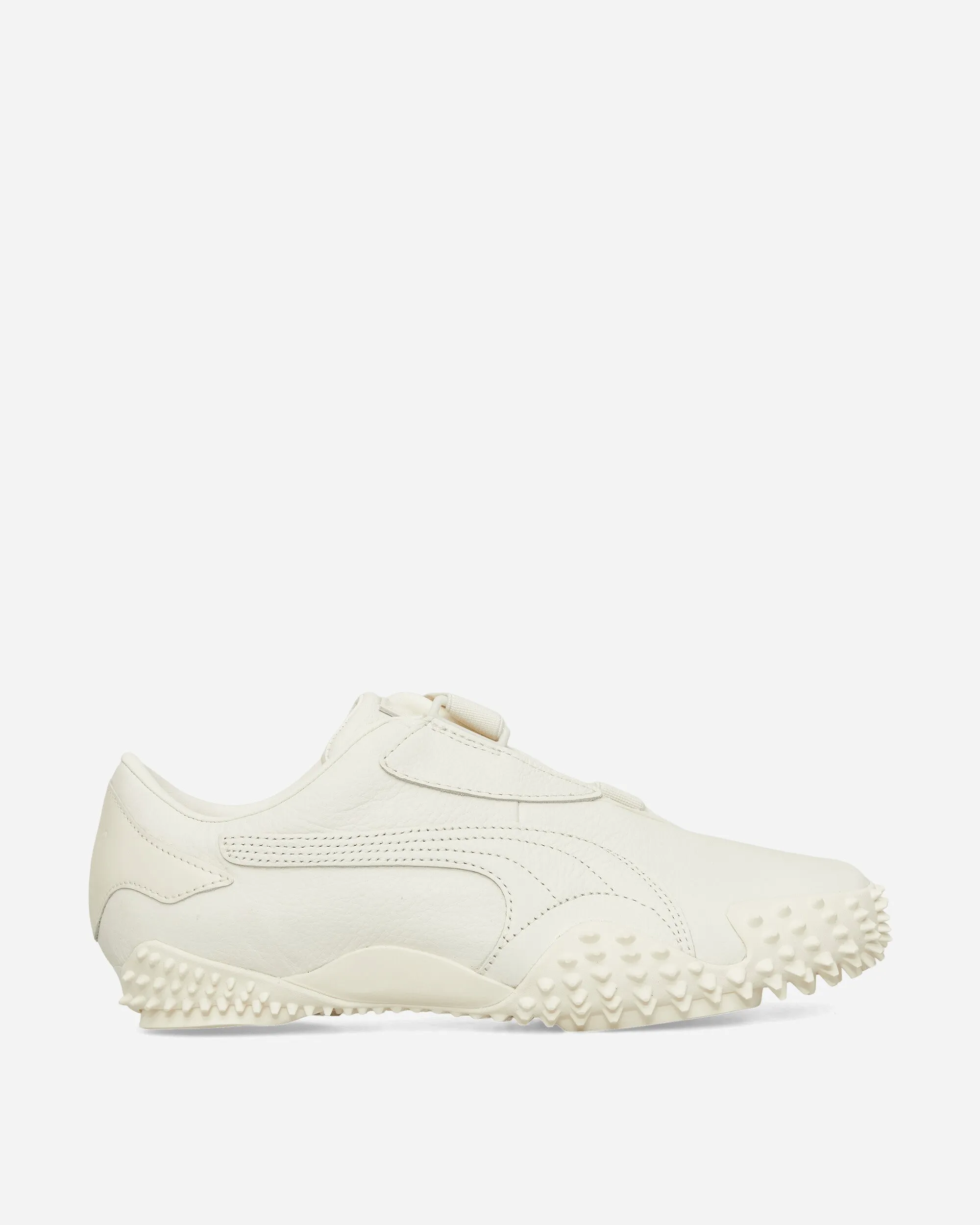 Mostro Leather Sneakers Frosted Ivory