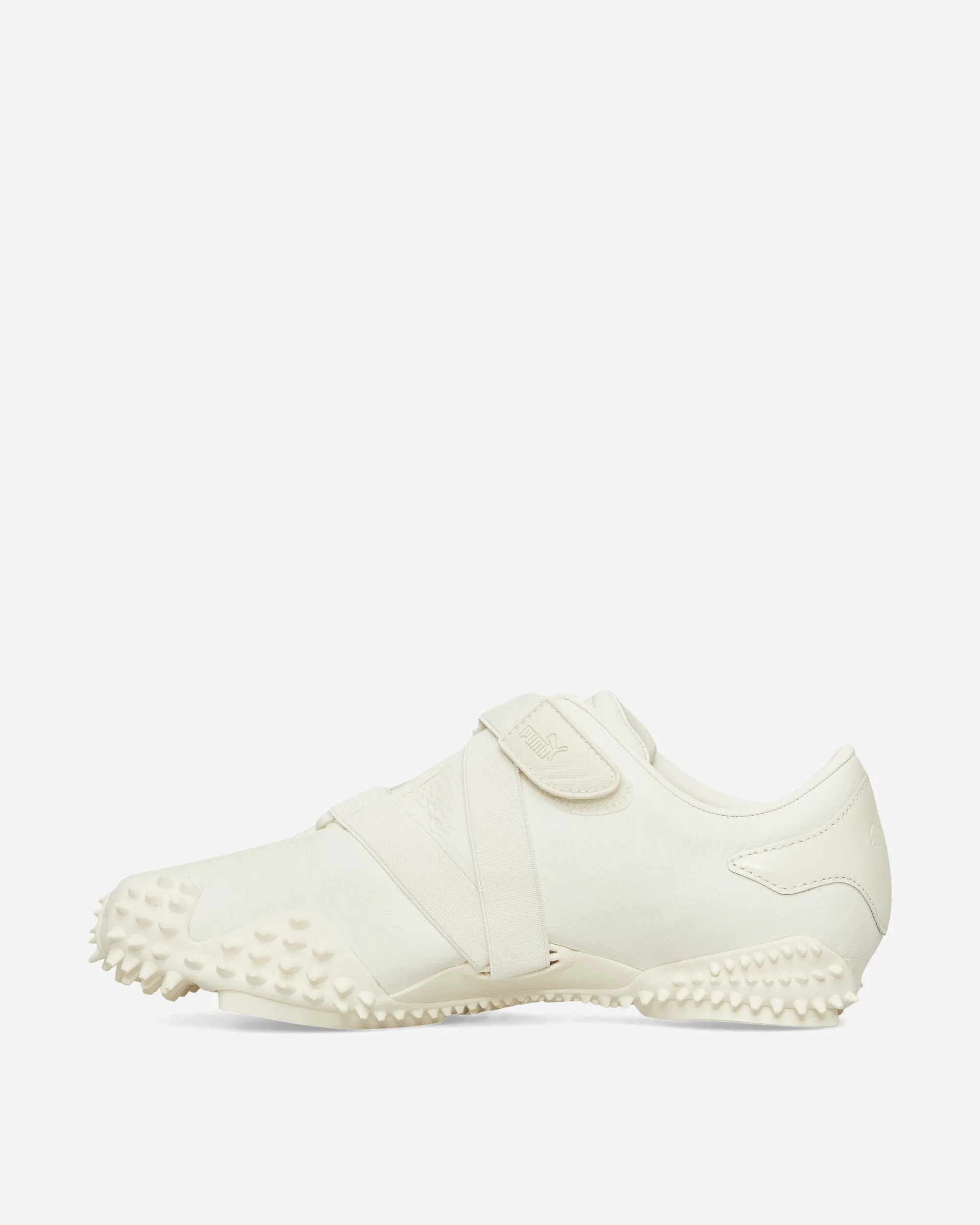 Mostro Leather Sneakers Frosted Ivory