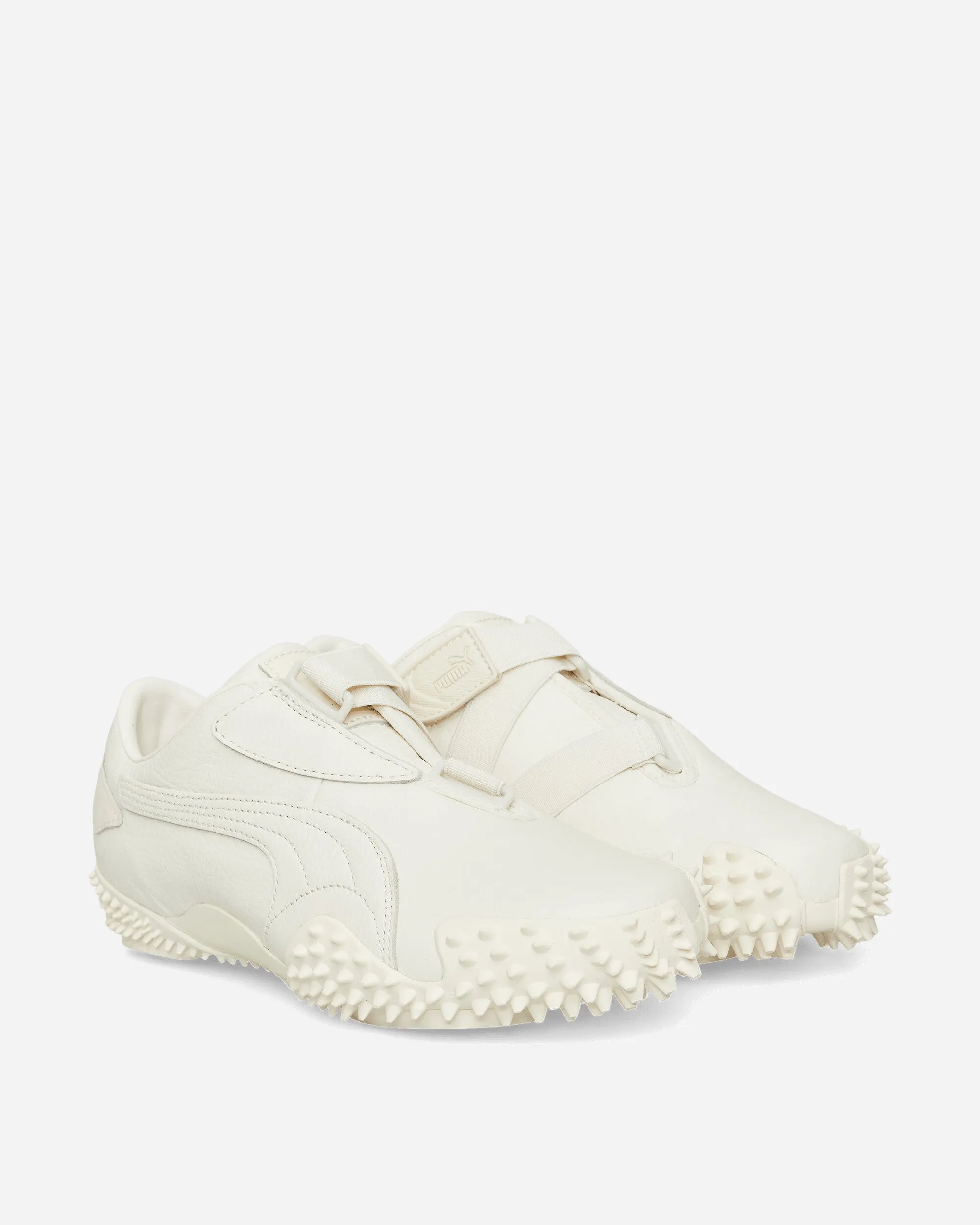 Mostro Leather Sneakers Frosted Ivory