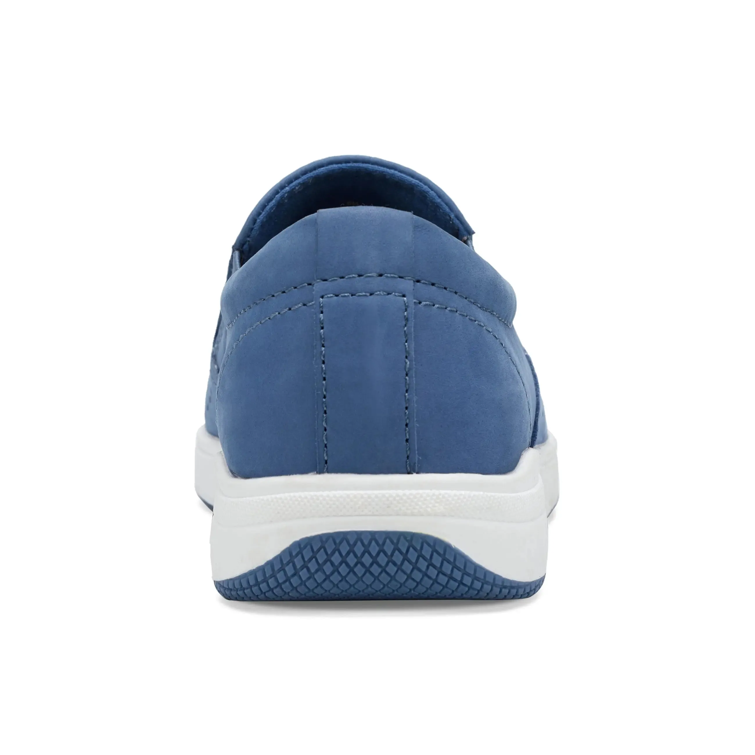 Nel Laser Cut Round Toe Casual Slip-on Sneakers