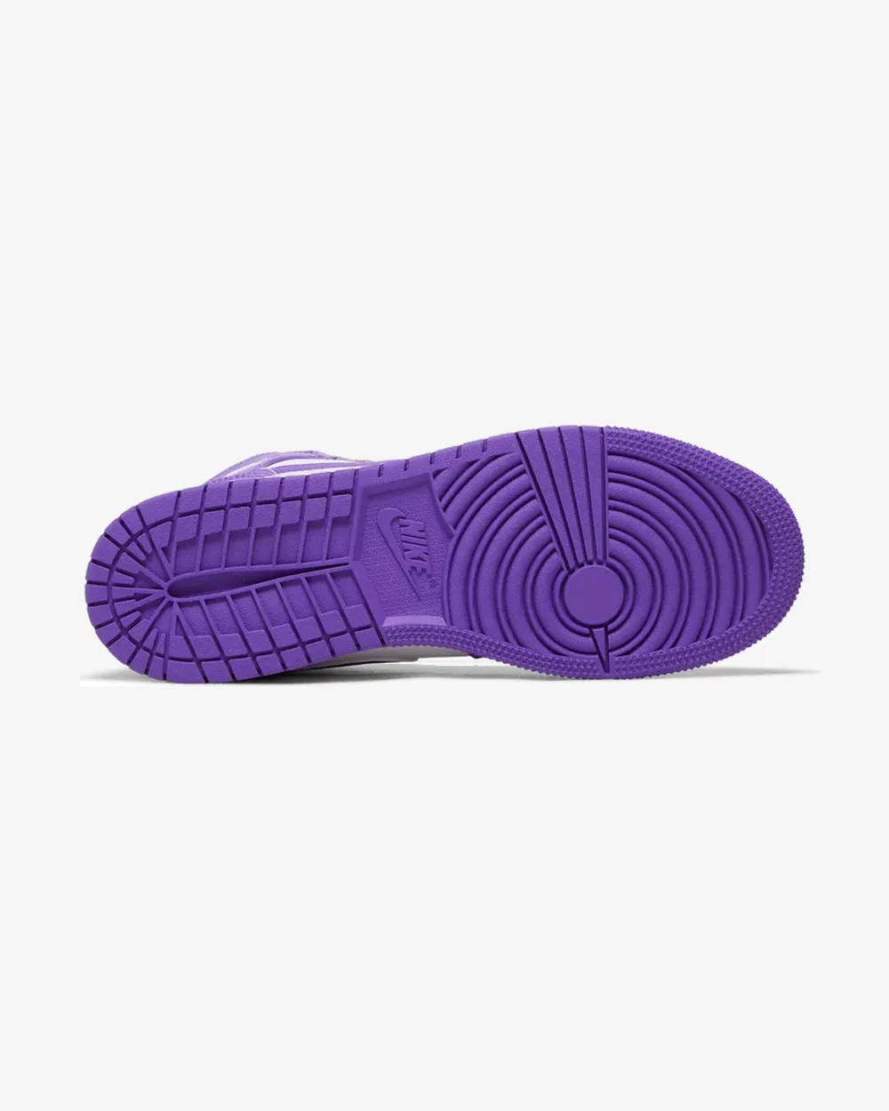 NIKE AIR JORDAN1 MID GS PURPLE VENOM WHITE (NEW)
