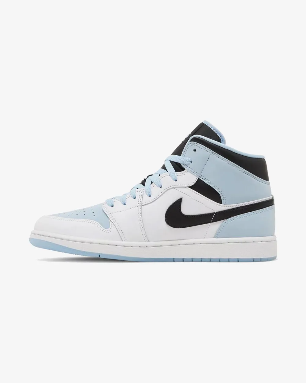 NIKE AIR JORDAN1 MID SE WHITE ICE BLUE 2023