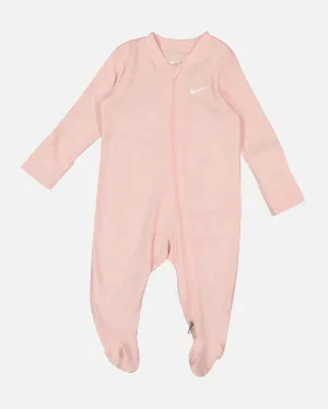 Nike Infants' Essential Pointelle Coverall Pink