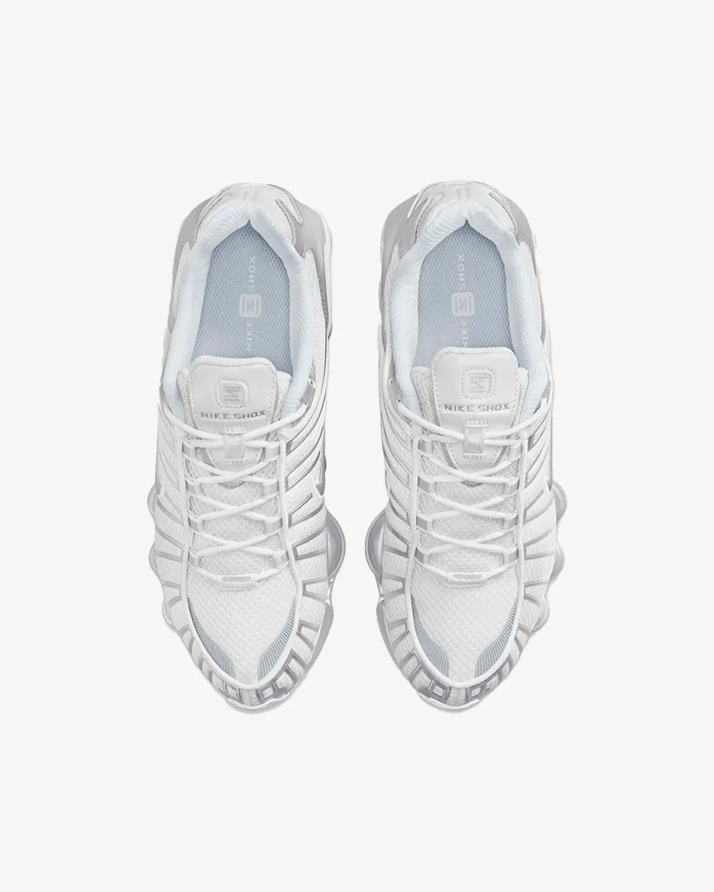 NIKE SHOX TL PLATINUM TINT SILVER WHITE (NEW)