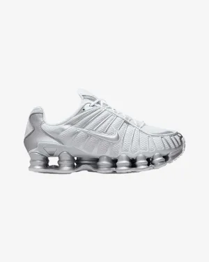 NIKE SHOX TL PLATINUM TINT SILVER WHITE (NEW)