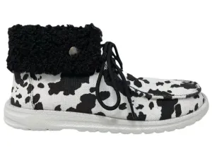 Ozone Slip-On Shoes In Black & White
