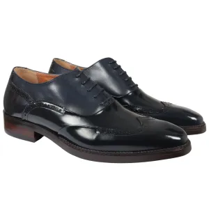 Patent Leather Lace Up Brogue Formal Dress Shoe