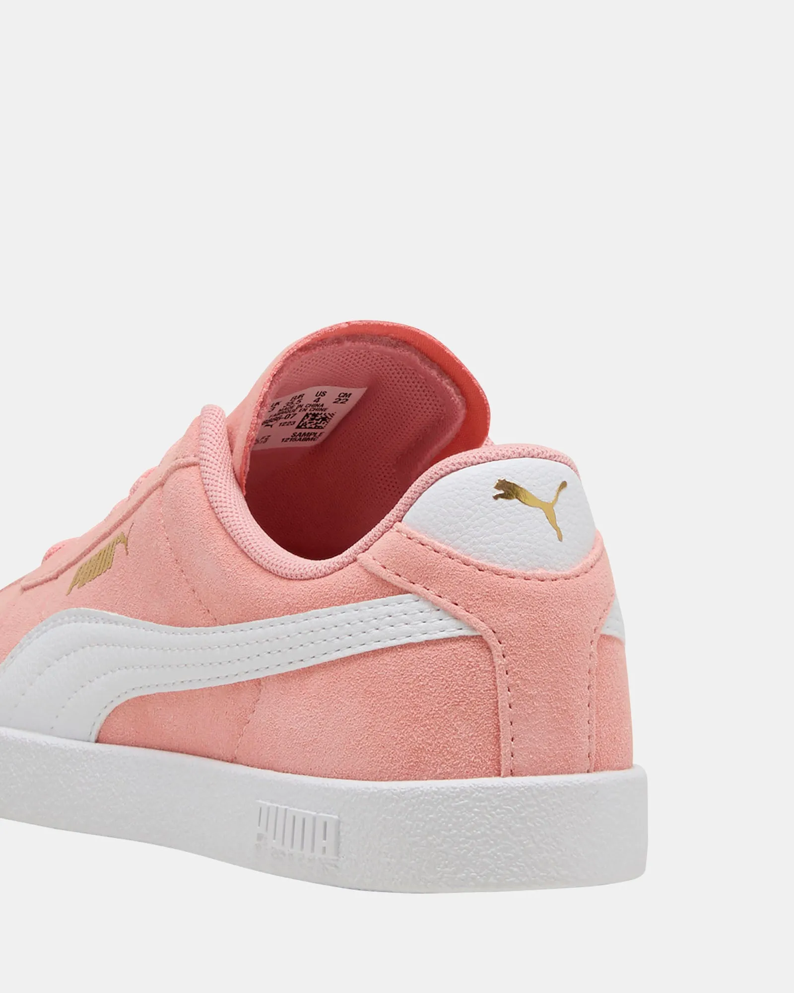 Puma Club Ii Jnr G Pink/White