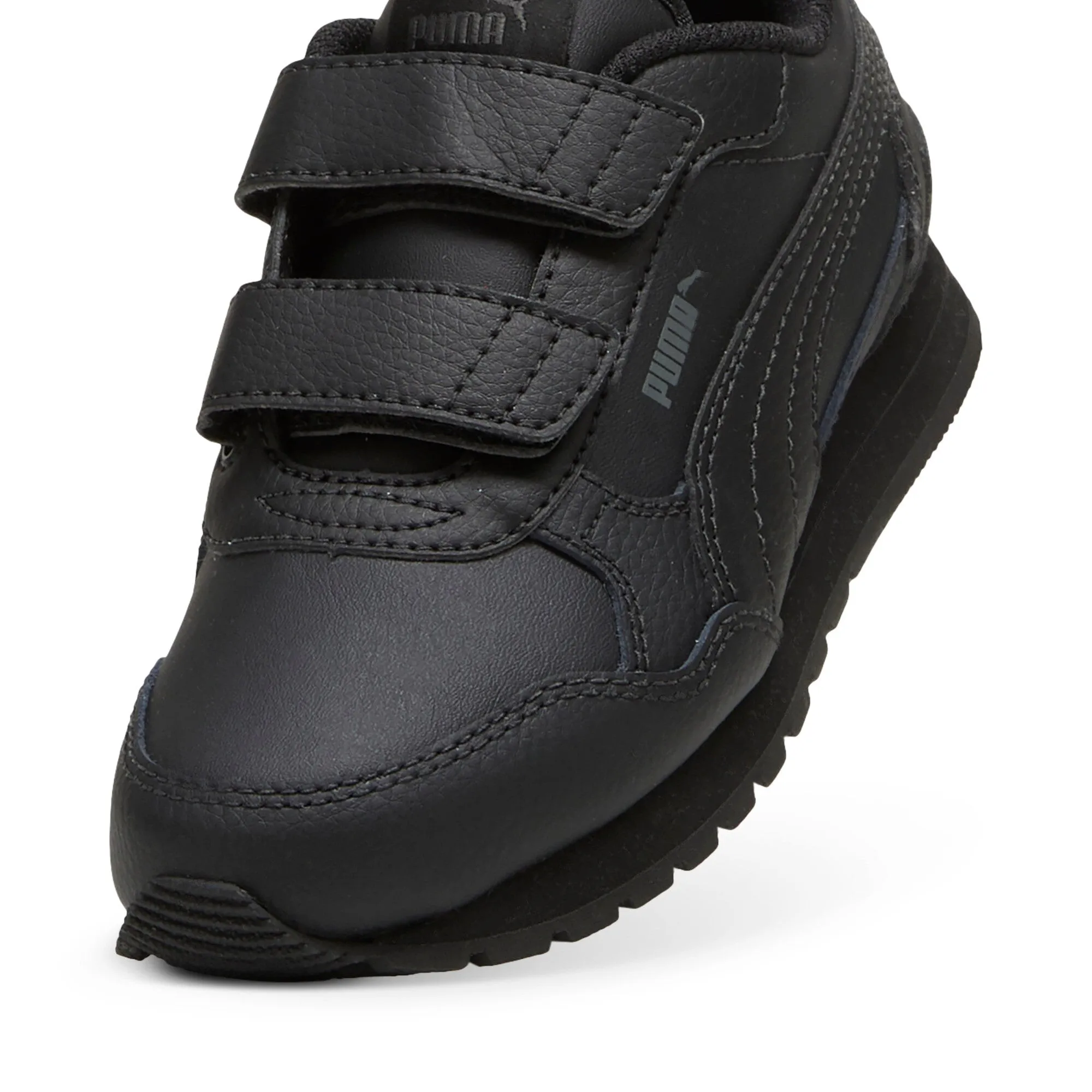 PUMA Little Kids ST Runner v4 Leather Sneakers Hey Dude Shoes