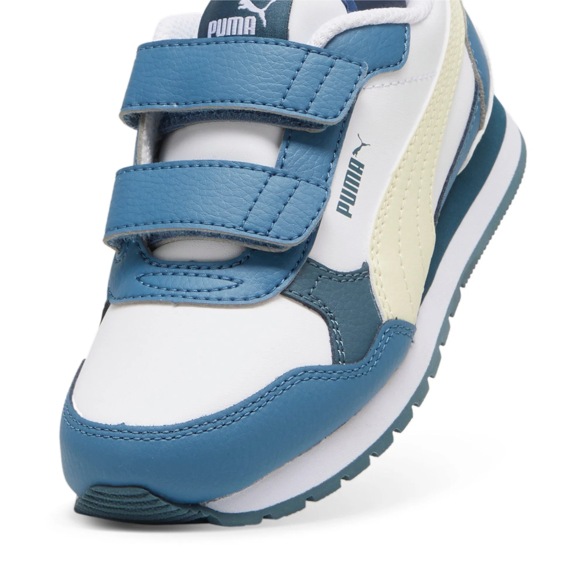 PUMA Little Kids ST Runner v4 Leather Sneakers Hey Dude Shoes