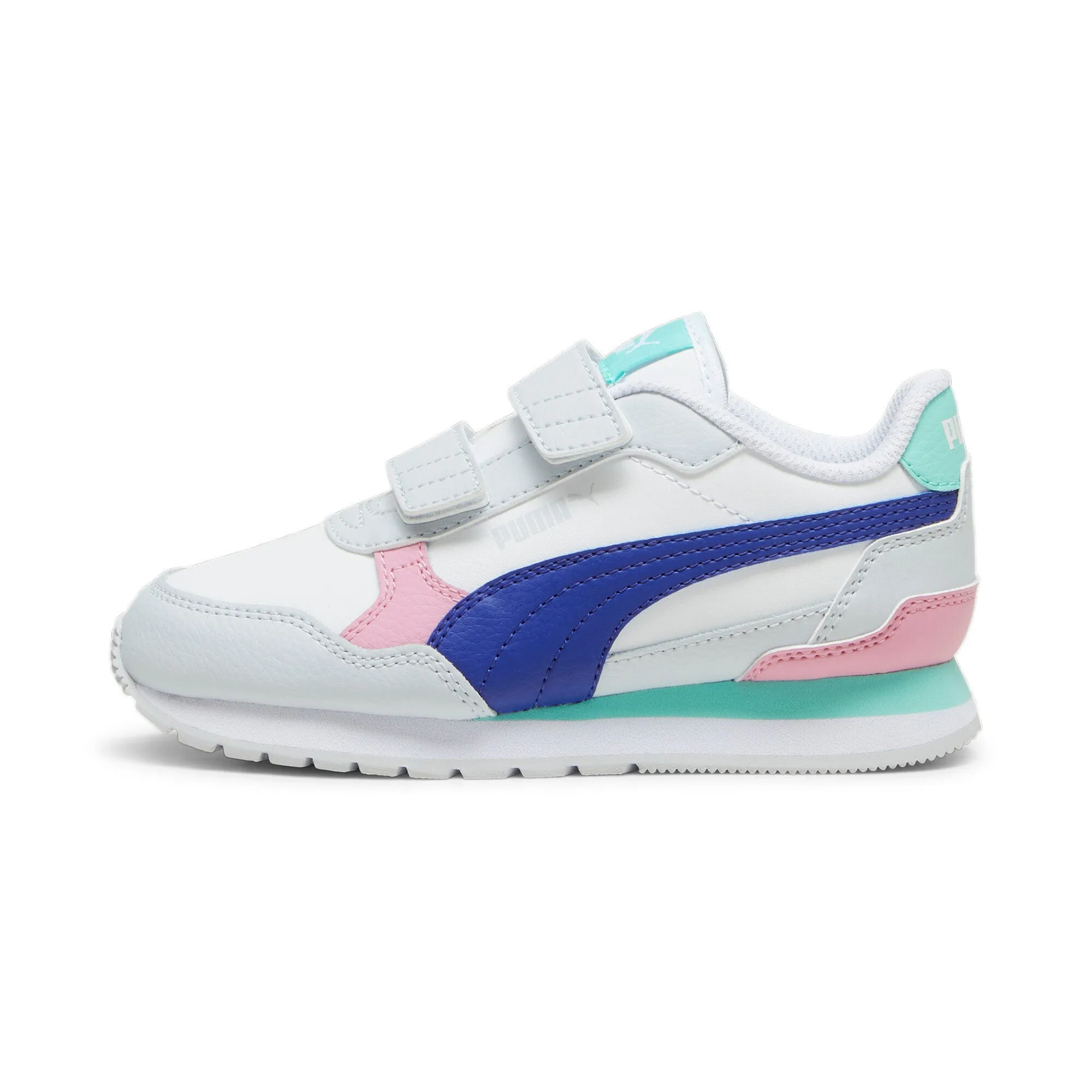 PUMA Little Kids ST Runner v4 Leather Sneakers Hey Dude Shoes