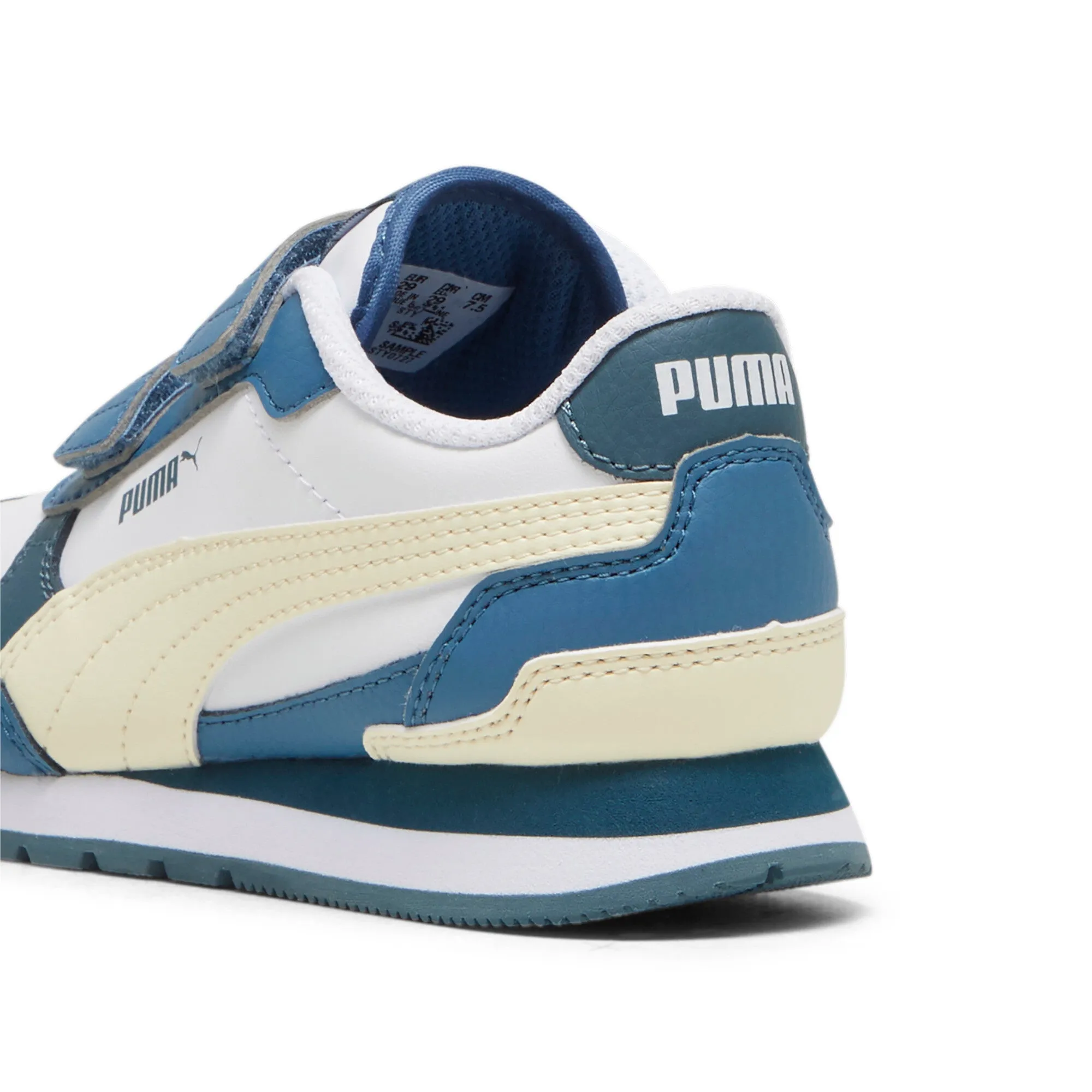 PUMA Little Kids ST Runner v4 Leather Sneakers Hey Dude Shoes