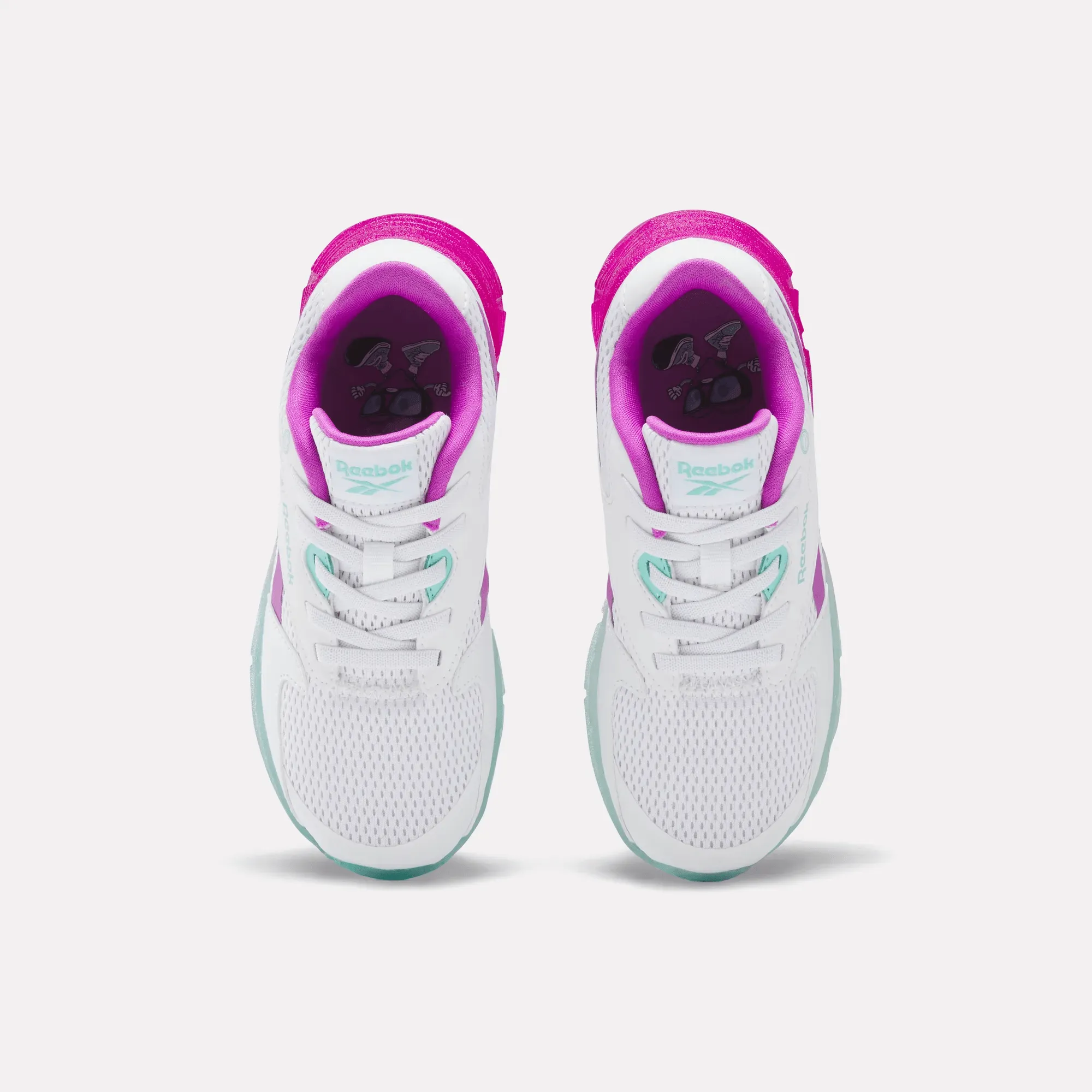 Reebok Shoes Zig 'n Glow 2 Elastic Lace Running Shoes - Little Kids