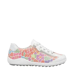 Remote Women's Liv 02 Lace Sneaker in Ice Multi