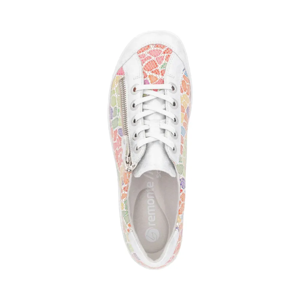 Remote Women's Liv 02 Lace Sneaker in Ice Multi