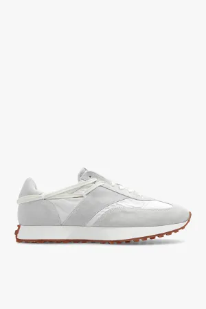 Rhude Mens Running Sneaker White Grey Shoes