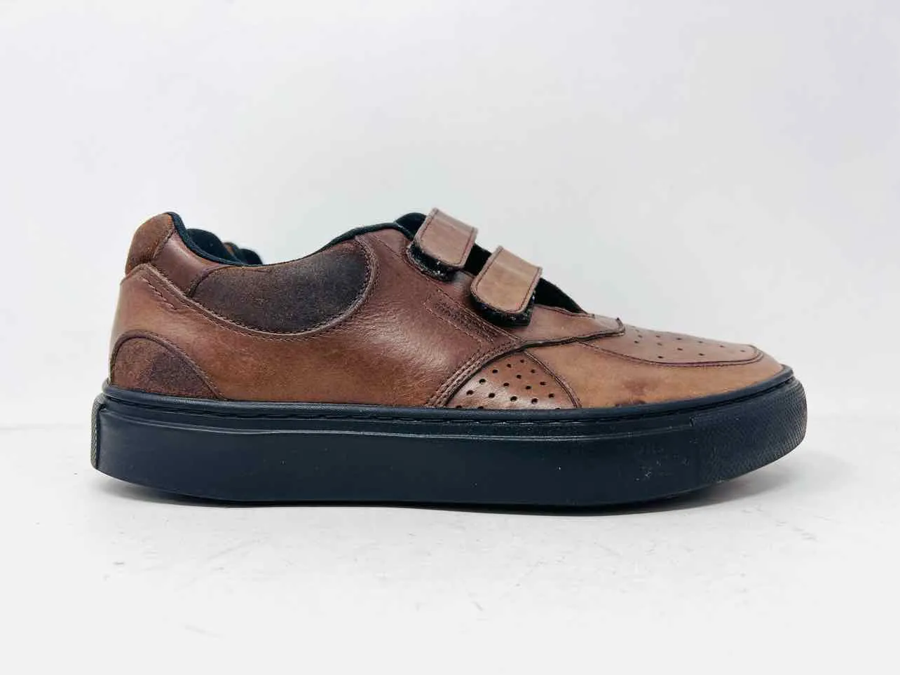 SAS Size 9 Brown Velvet Leather AS IS Shoes Sneakers