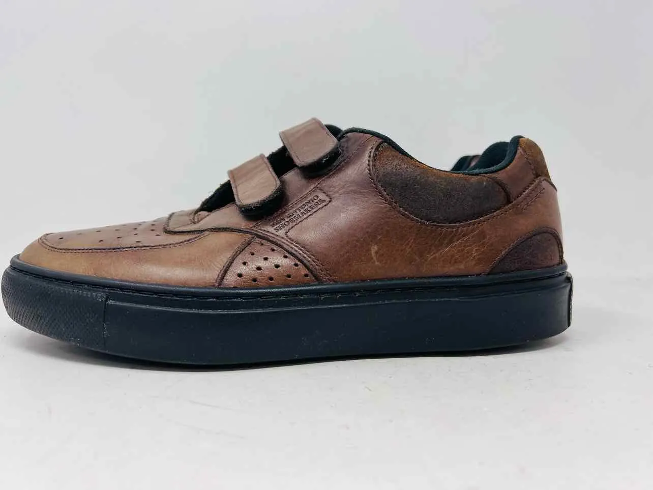 SAS Size 9 Brown Velvet Leather AS IS Shoes Sneakers