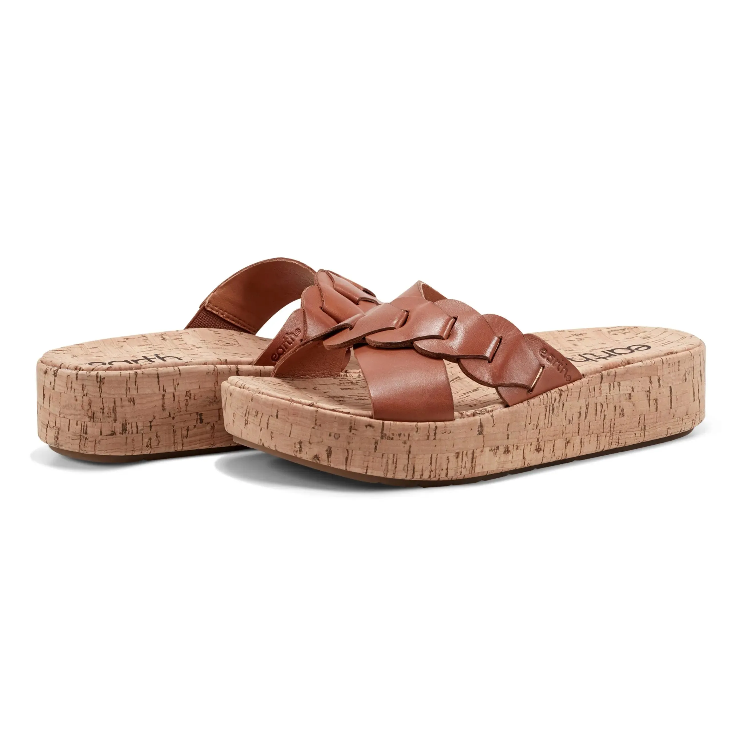 Scotti Casual Slip-on Wedge Platform Sandals