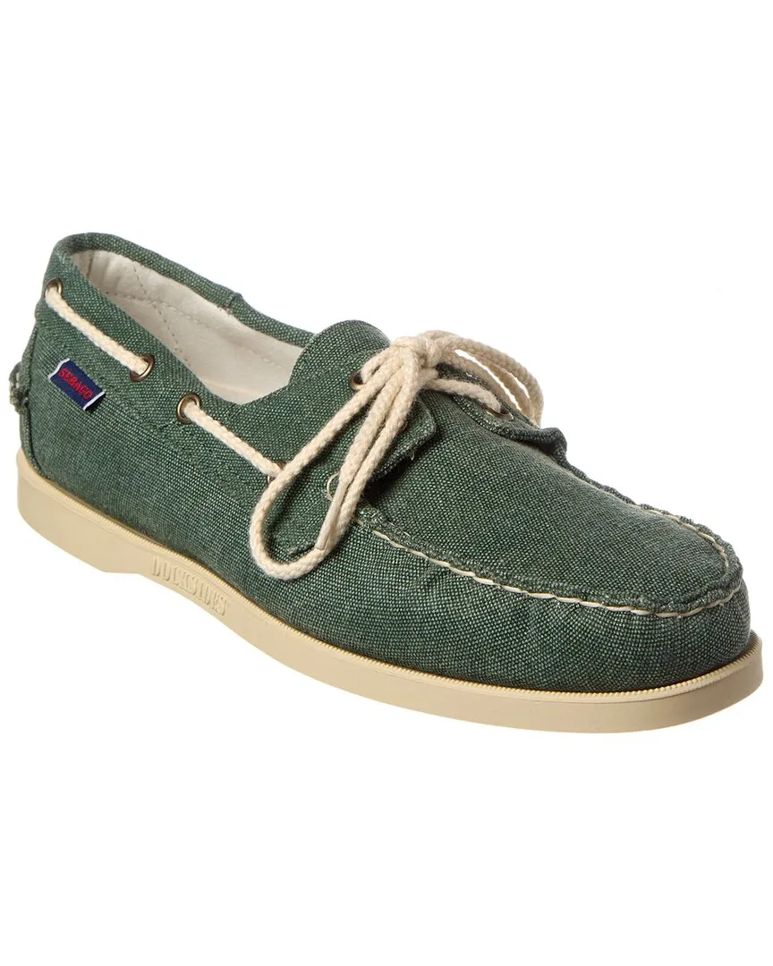 Sebago Portland Canvas Boat Shoe