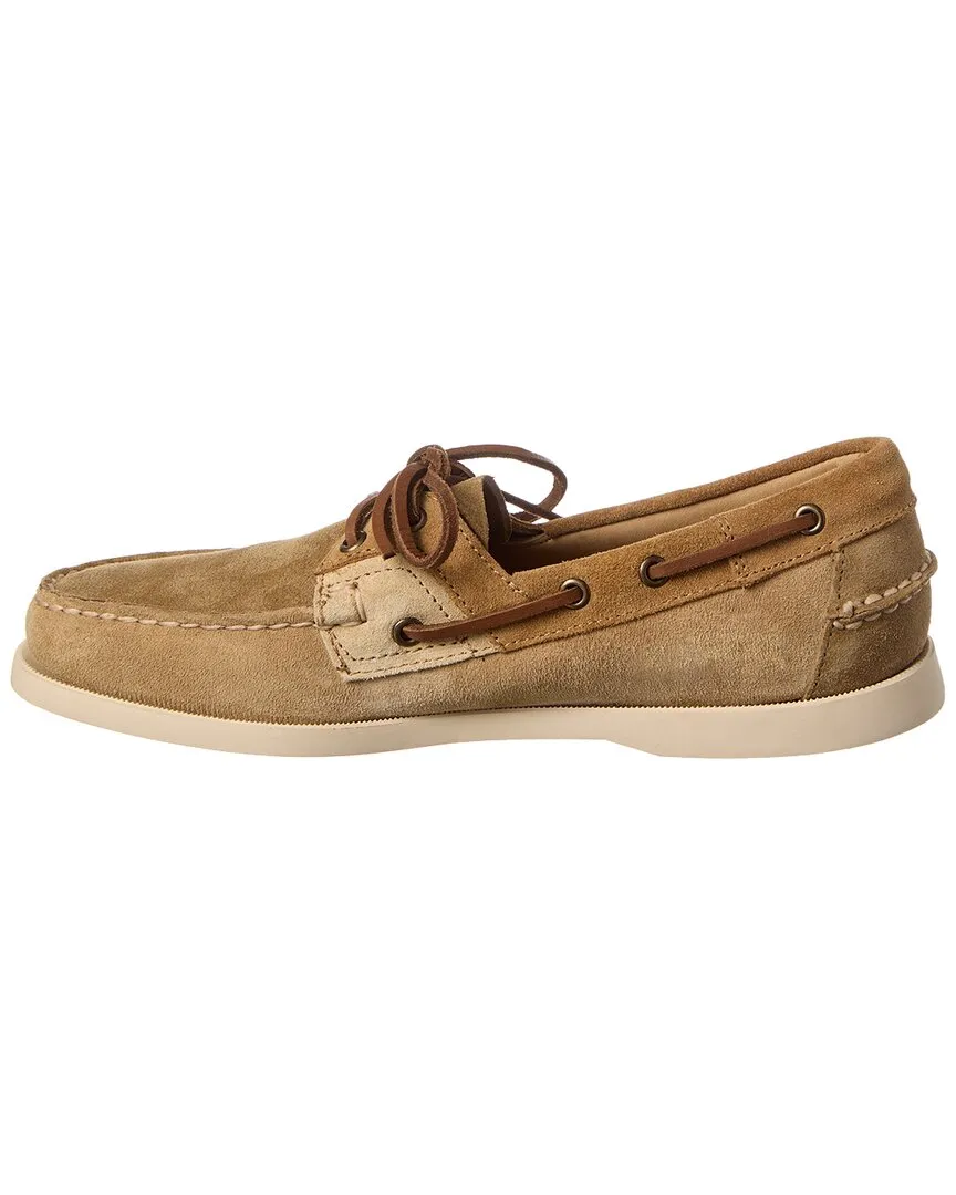 Sebago Ross Island Leather Boat Shoe