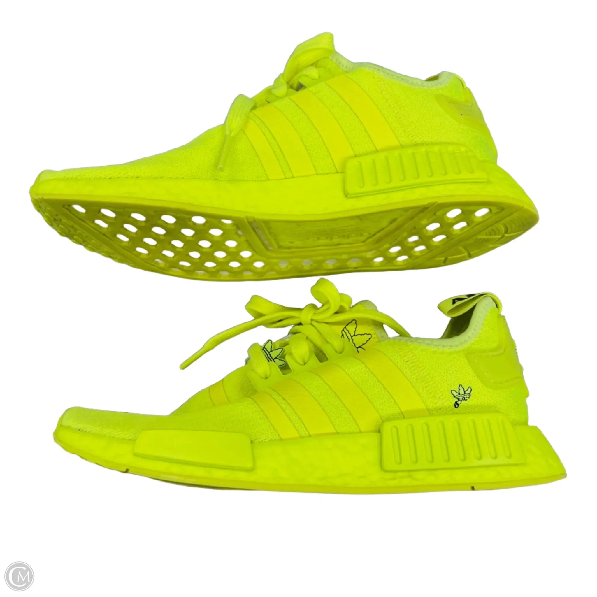 Shoes Sneakers By Adidas In Yellow, Size: 8