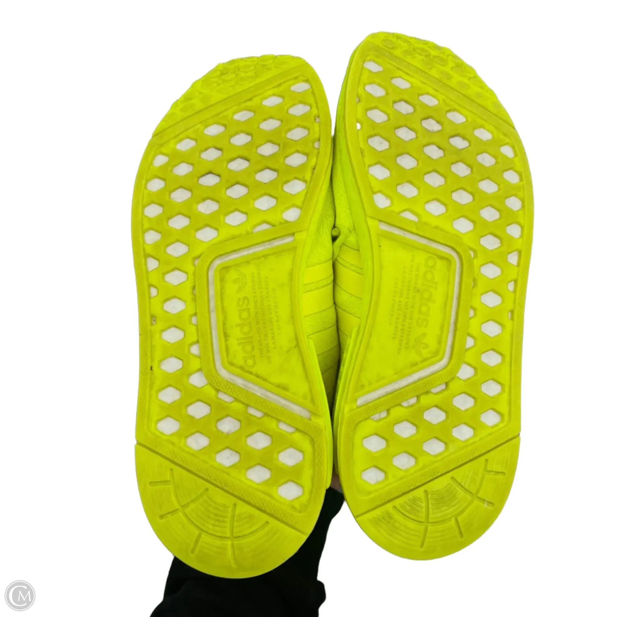 Shoes Sneakers By Adidas In Yellow, Size: 8
