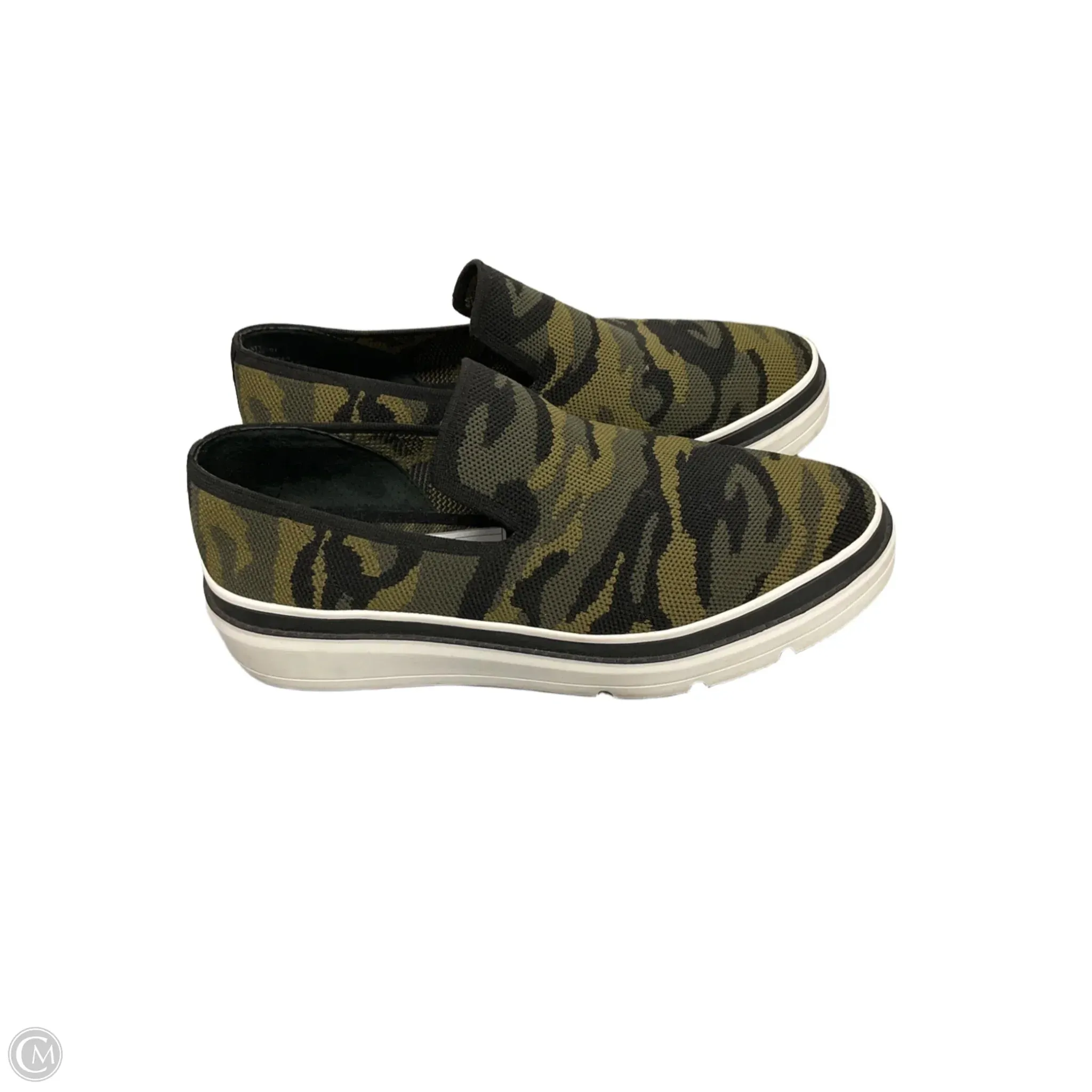 Shoes Sneakers By Clothes Mentor In Camouflage Print, Size: 8.5