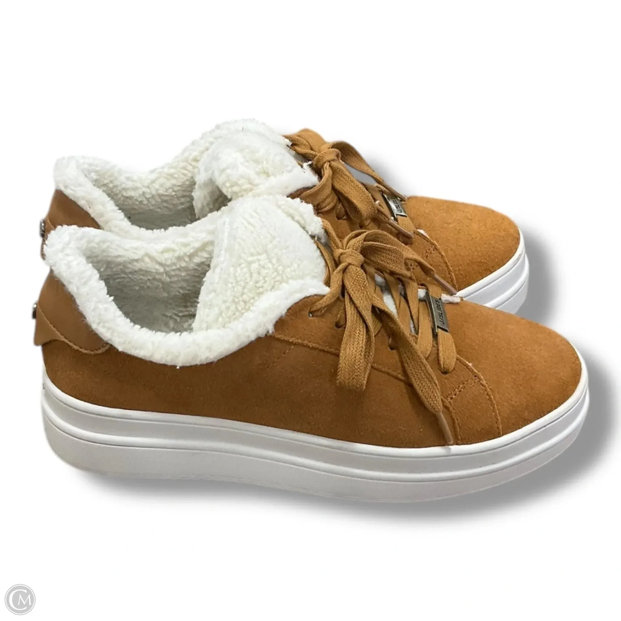 Shoes Sneakers By Cmc In Brown, Size: 6