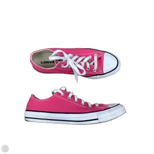 Shoes Sneakers By Converse In Pink, Size: 9