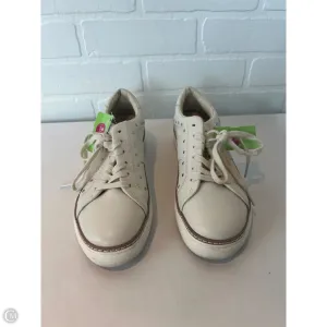 Shoes Sneakers By Crown Vintage In Cream, Size: 7
