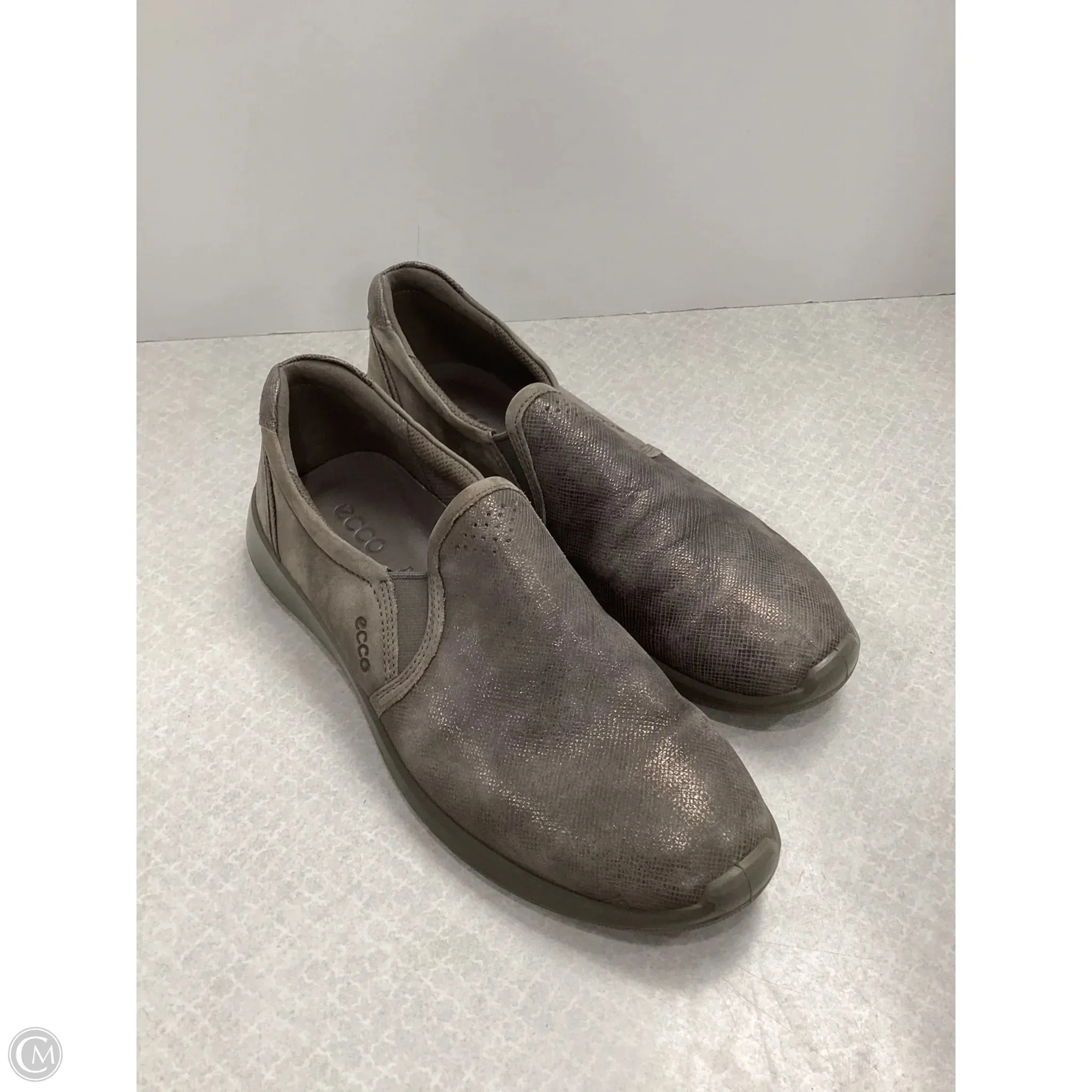 Shoes Sneakers By Ecco In Grey, Size: 8.5
