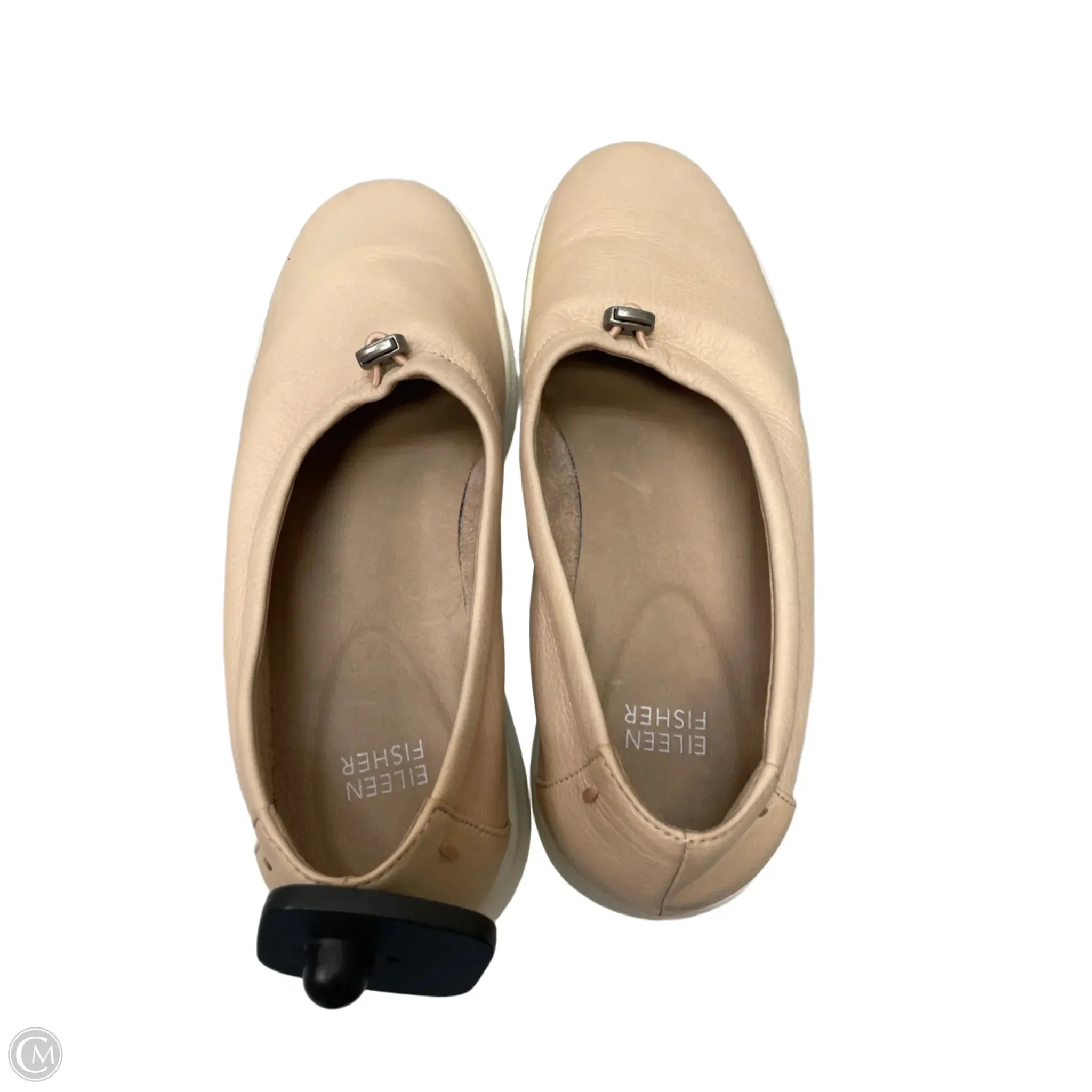 Shoes Sneakers By Eileen Fisher In Tan, Size: 7.5