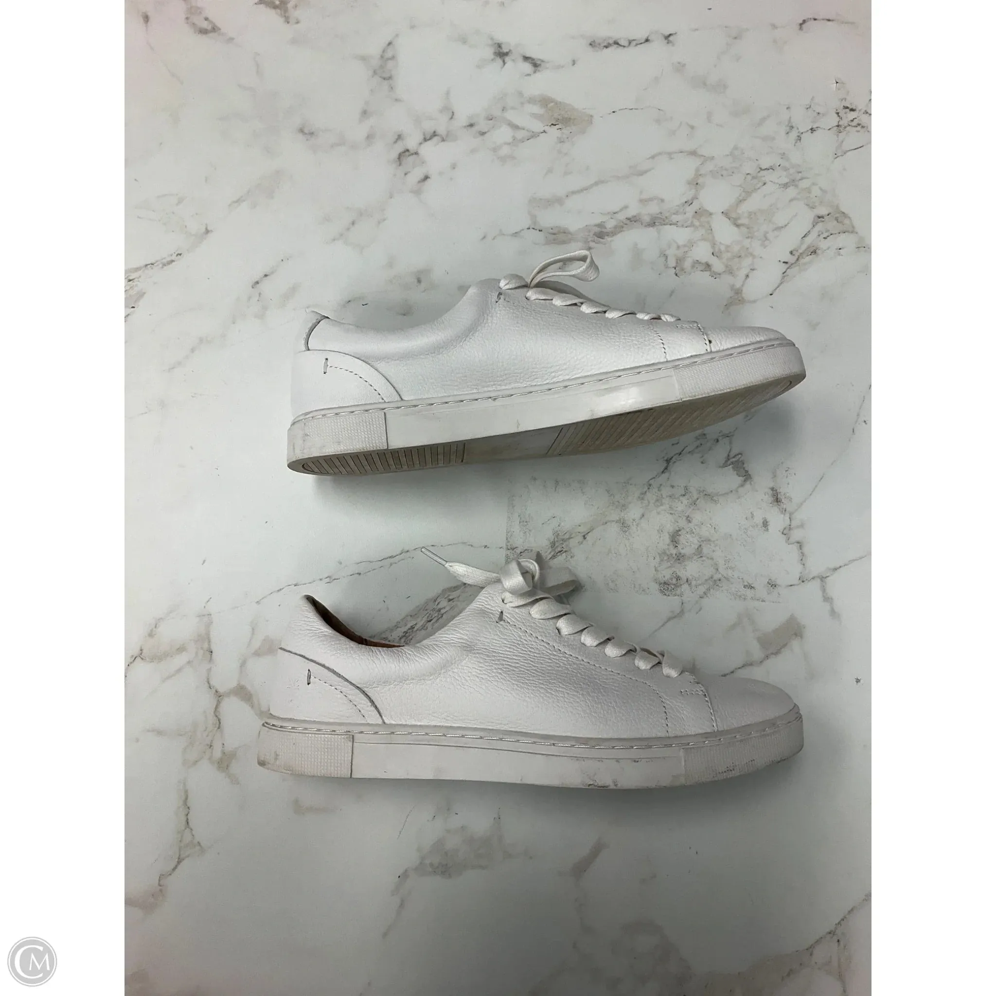 Shoes Sneakers By Frye In White, Size: 7