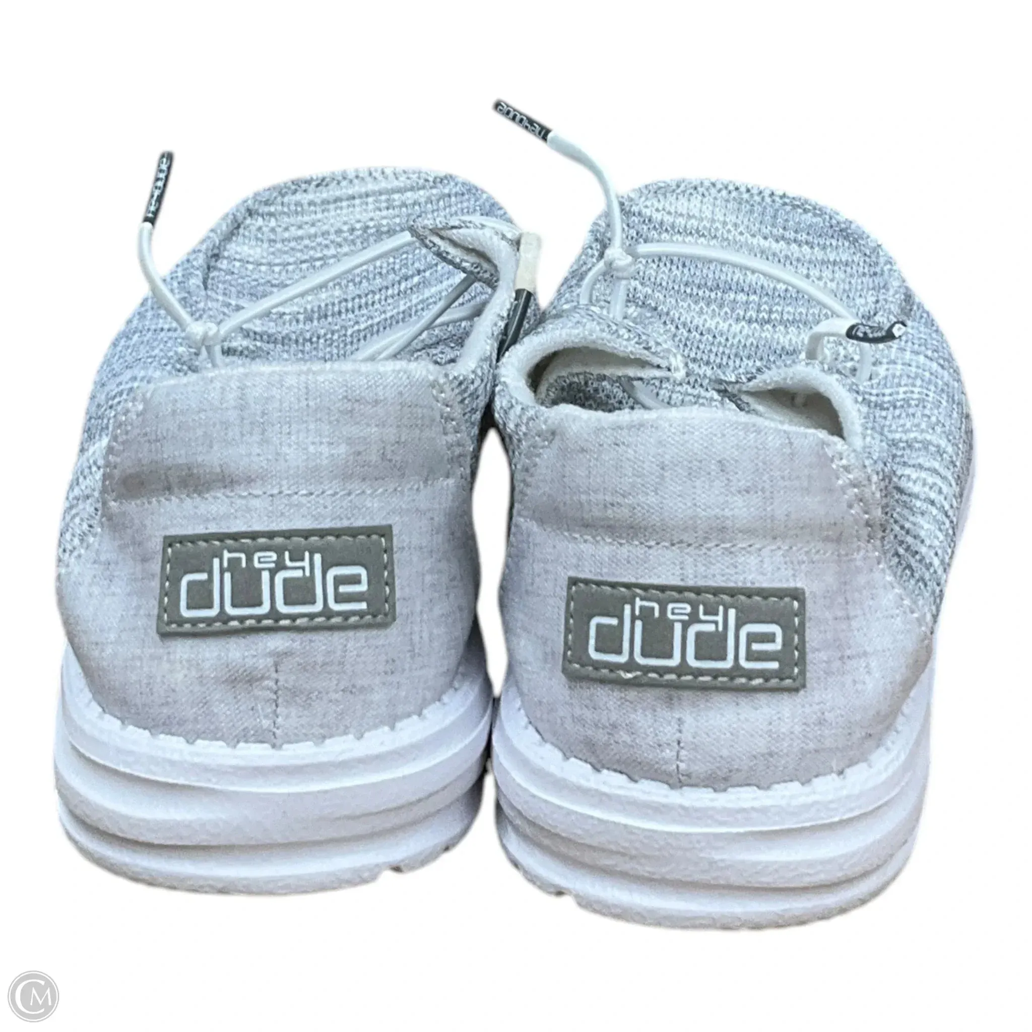 Shoes Sneakers By Hey Dude In Grey, Size: 8