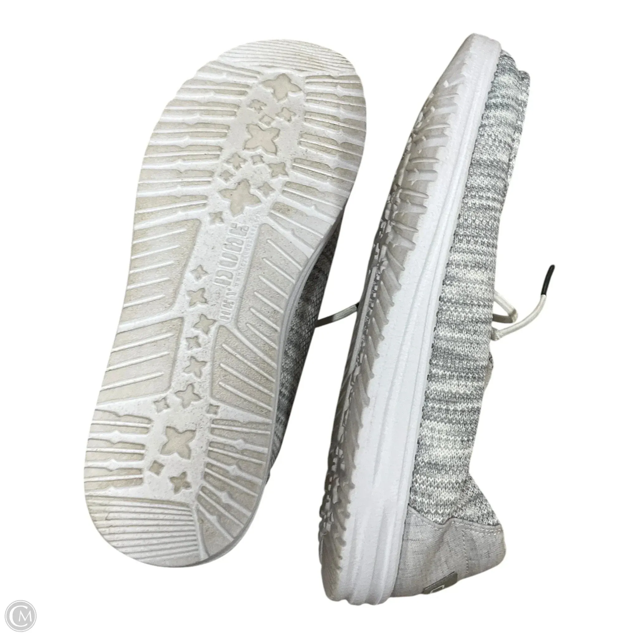 Shoes Sneakers By Hey Dude In Grey, Size: 8
