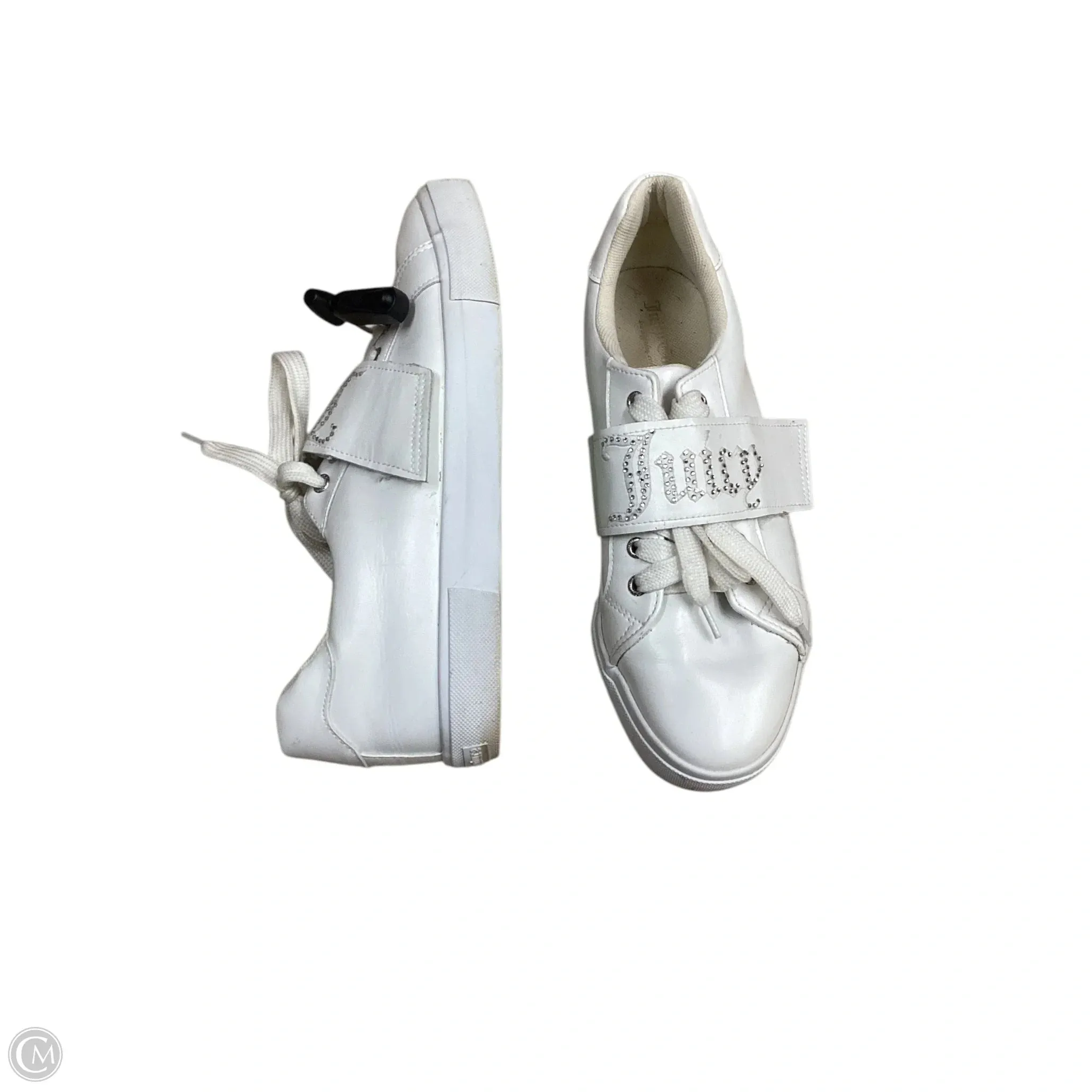 Shoes Sneakers By Juicy Couture In White, Size: 10
