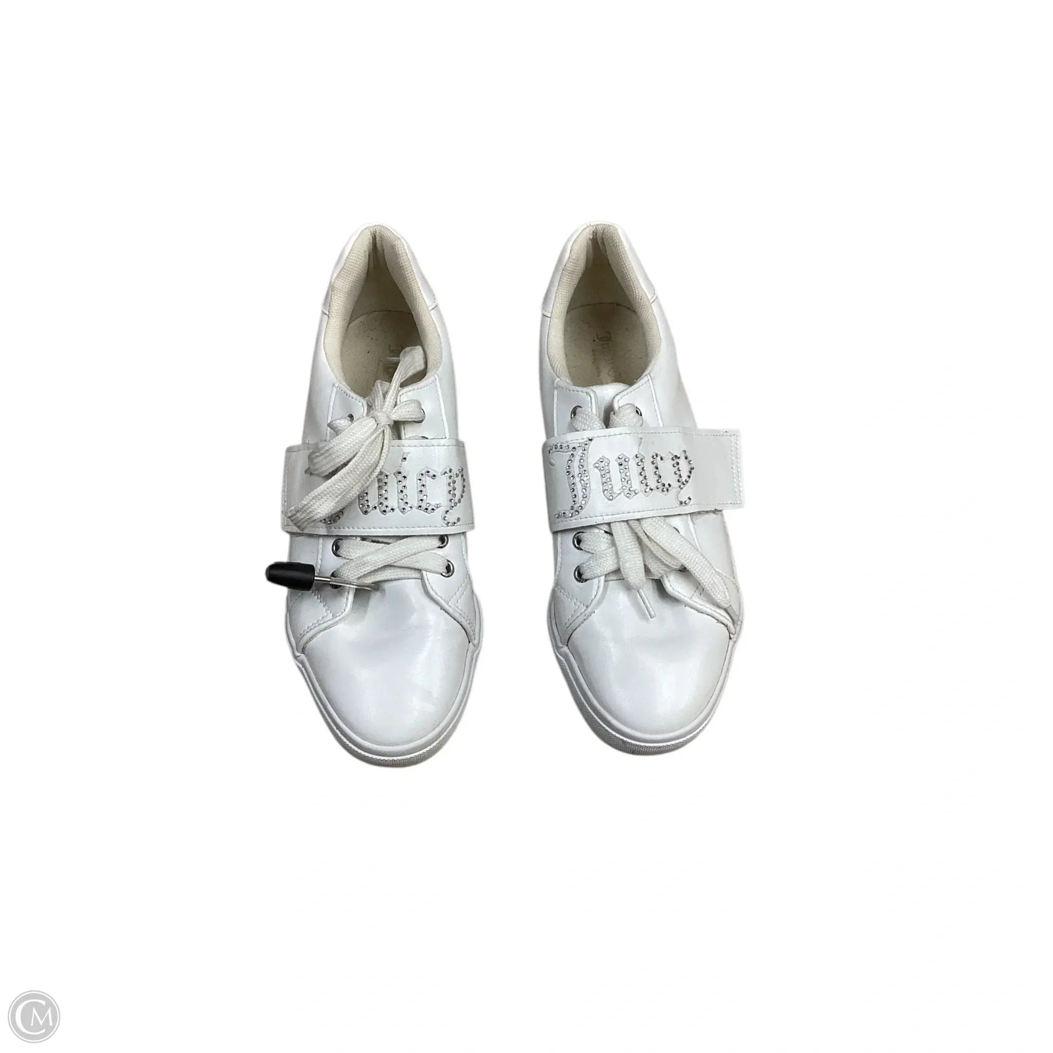 Shoes Sneakers By Juicy Couture In White, Size: 10