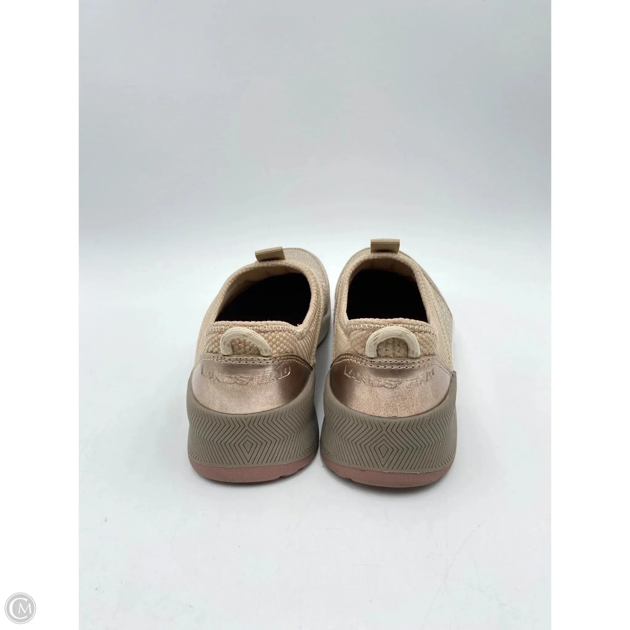 Shoes Sneakers By Lands End In Tan, Size: 7