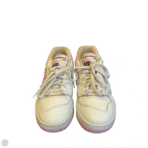 Shoes Sneakers By New Balance In Pink & White, Size: 9