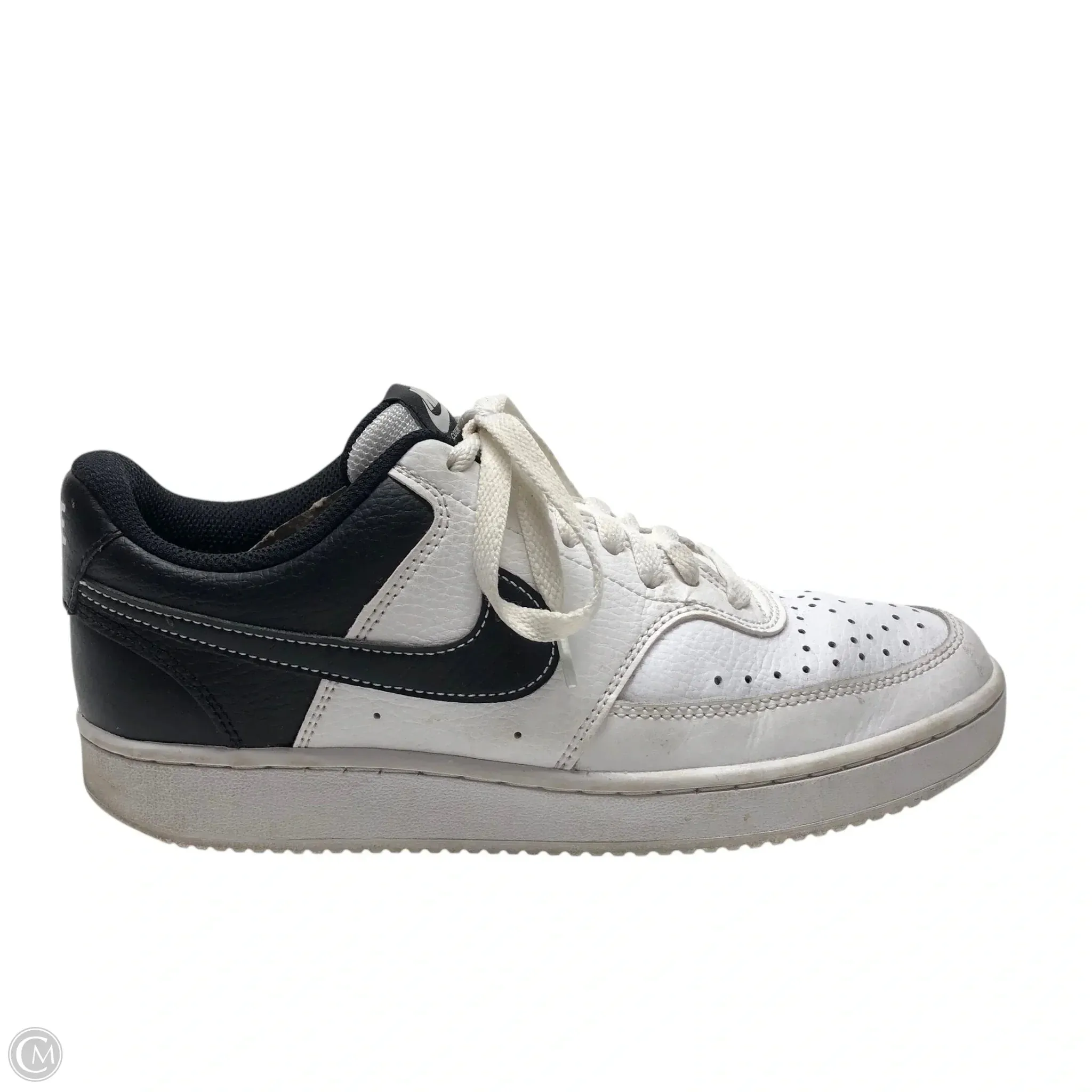 Shoes Sneakers By Nike In Black & White, Size: 8