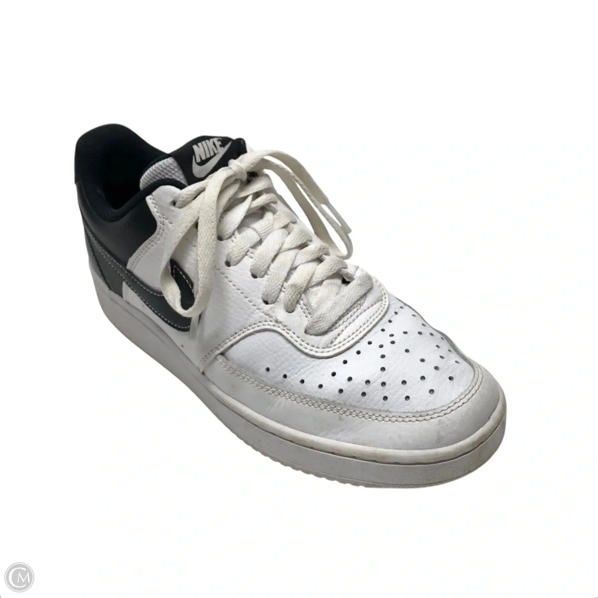Shoes Sneakers By Nike In Black & White, Size: 8