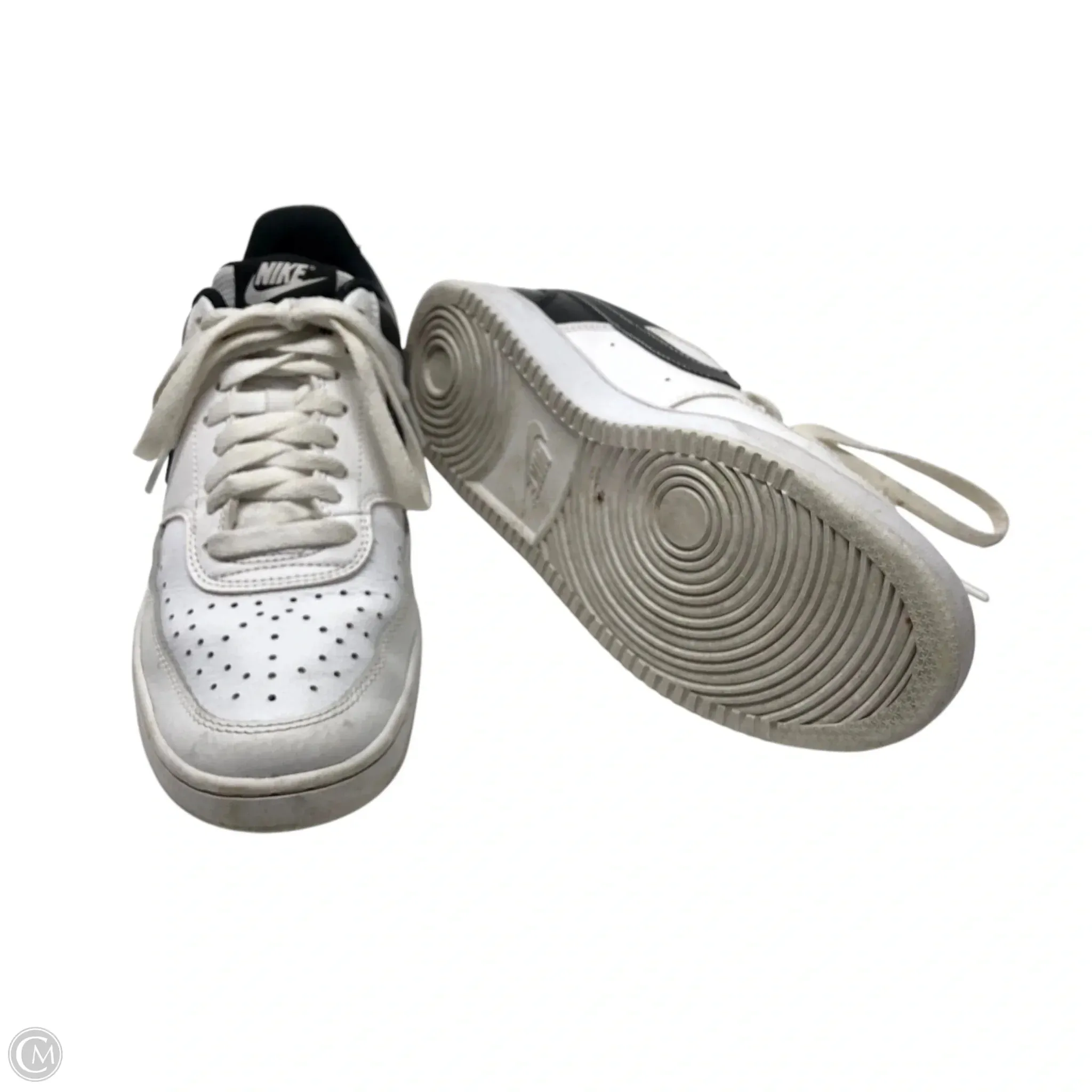 Shoes Sneakers By Nike In Black & White, Size: 8