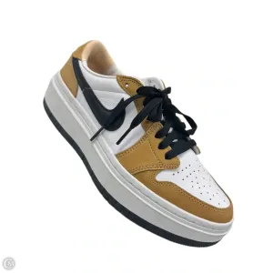 Shoes Sneakers By Nike In Brown & White, Size: 8.5