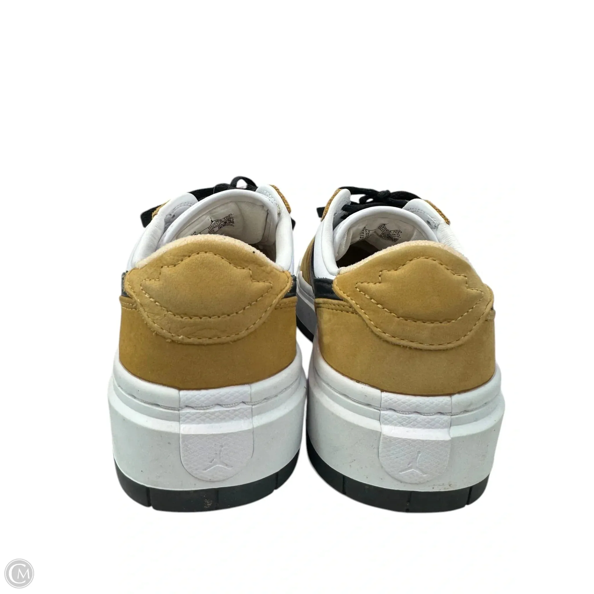 Shoes Sneakers By Nike In Brown & White, Size: 8.5